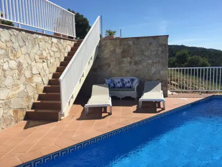 Location maison à Sta Cristina d'Aro, Gemütliches Ferienhaus mit Pool und Meerblick