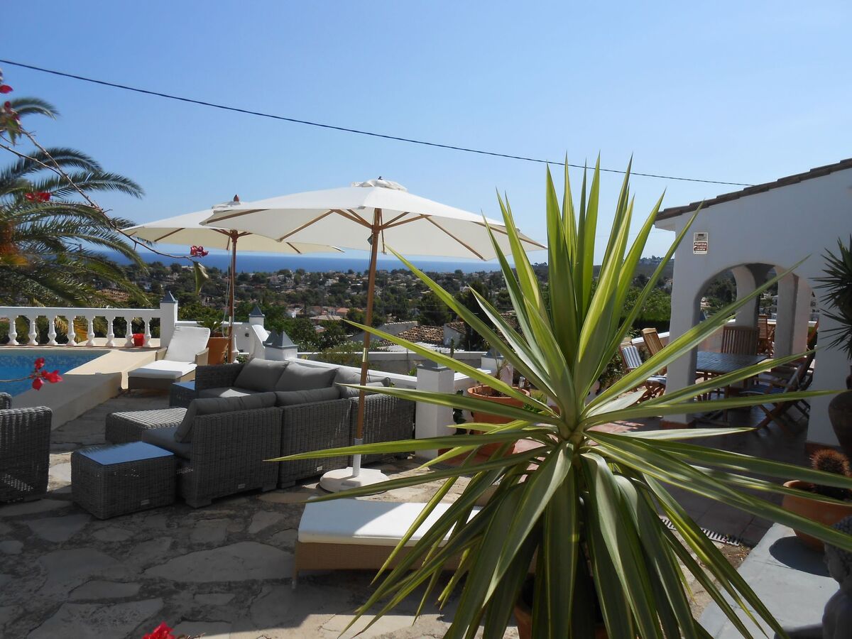 Villa Michel à Dénia : piscine privée et vue mer - Photo 1