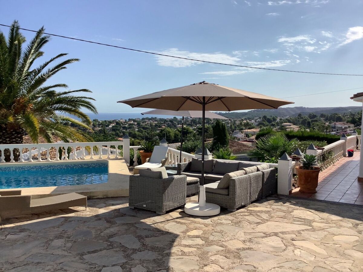 Villa Michel à Dénia : piscine privée et vue mer - Photo 3