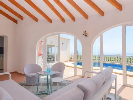 Villa La Perla Moraira – vue mer 180° et piscine privée : photo 4