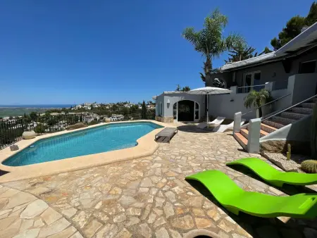 Finca avec piscine d'eau salée et vue panoramique à Pego : photo 3