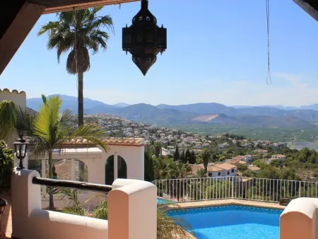 Finca avec piscine d'eau salée et vue panoramique à Pego : photo 11