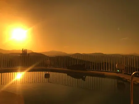 Finca avec piscine d'eau salée et vue panoramique à Pego : photo 14