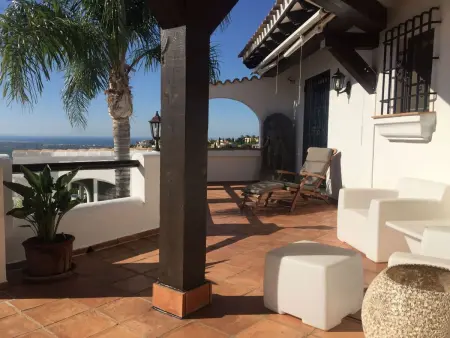 Finca avec piscine d'eau salée et vue panoramique à Pego : photo 15