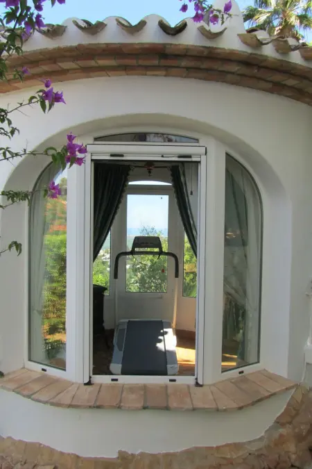 Finca avec piscine d'eau salée et vue panoramique à Pego : photo 47