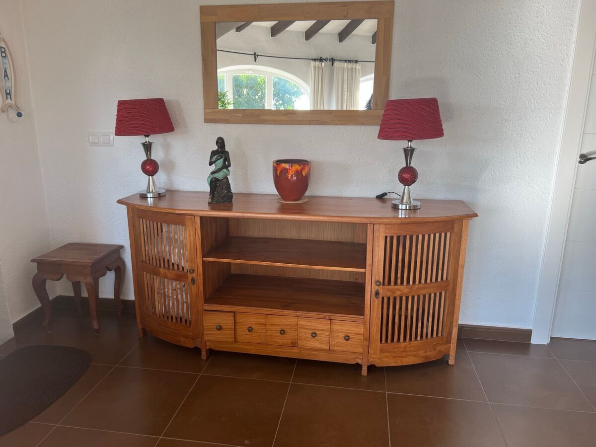 Maison plain-pied avec piscine 4×8 m à Calpe, jardin méditerranéen - Photo 40