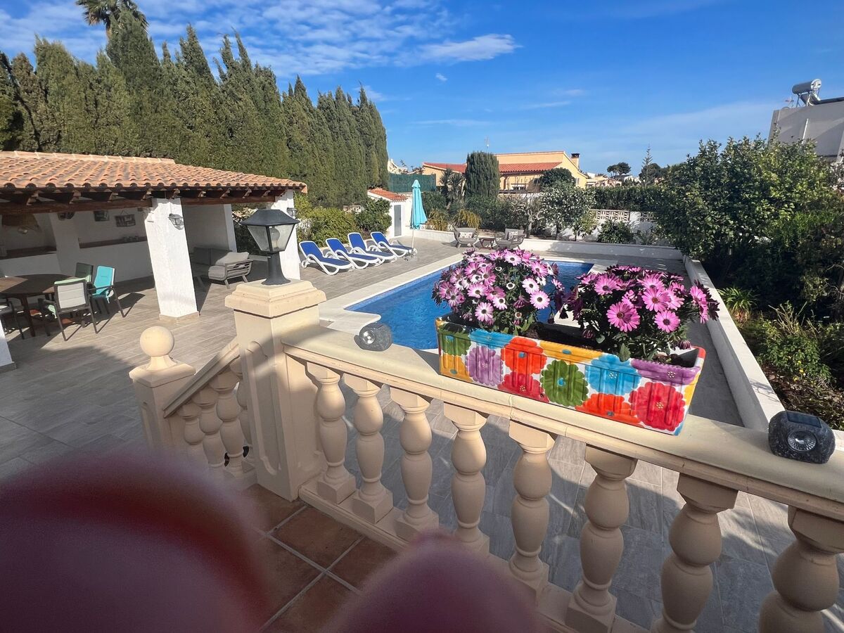 Maison plain-pied avec piscine 4×8 m à Calpe, jardin méditerranéen - Photo 61