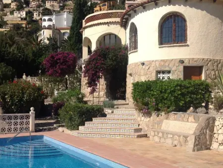 Location maison à Calpe Calp, mit privatem Pool und Meerblick