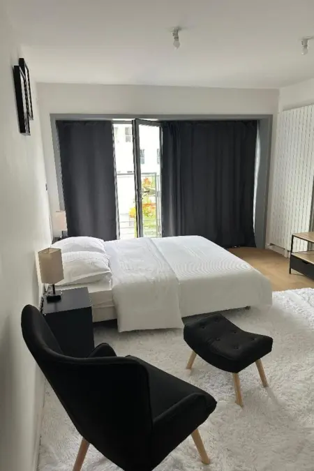 Location appartement à Paris, Appartement-Studio Gemütliches Pariser Apart