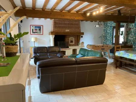 Maison 12 pers., 5 ch., piscine chauffée à Ganzeville - Photo 3