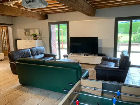 Maison 12 pers., 5 ch., piscine chauffée à Ganzeville - Photo 5
