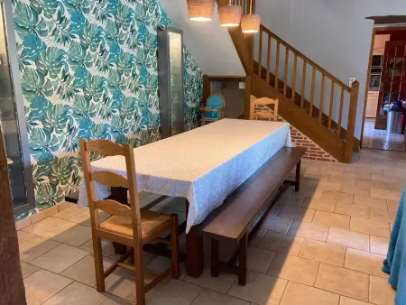 Maison 12 pers., 5 ch., piscine chauffée à Ganzeville - Photo 9