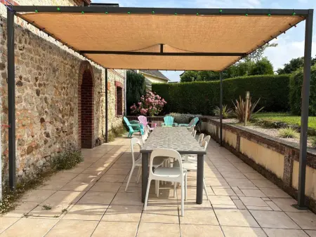 Maison 12 pers., 5 ch., piscine chauffée à Ganzeville - Photo 16