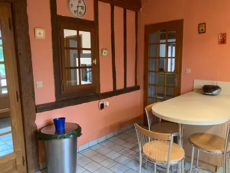 Maison 12 pers., 5 ch., piscine chauffée à Ganzeville - Photo 31