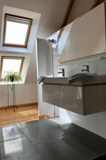 Maison en pierre à Portbail, jardin 500 m² : photo 14