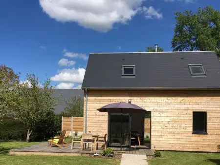 Maison bois 54 m² avec jardin, 500 m du centre à Portbail : photo 7