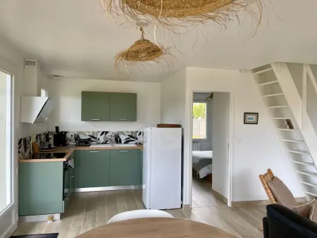 Maison plain-pied 1 chambre à 500 m de la plage : photo 4