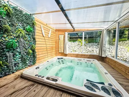 Mobil-home avec Jacuzzi privatif à Anneville-sur-Scie - Photo 4