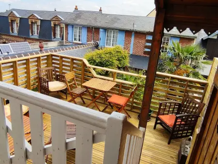 Location appartement à Villers sur mer, Hübsche 2-Zimmer-Wohnung