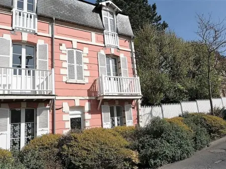 Location appartement à Villers sur mer, Wohnung Les Muguets mit Garten und Grillplatz