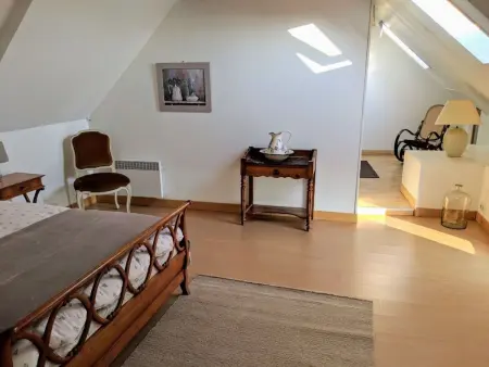 in Vesly mit Beheiztem gemeinsamem Pool, Maison 5 personnes à Bretteville sur Ay - Photo 9