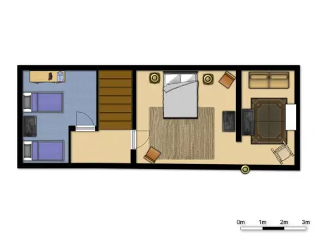 in Vesly mit Beheiztem gemeinsamem Pool, Maison 5 personnes à Bretteville sur Ay - Photo 14
