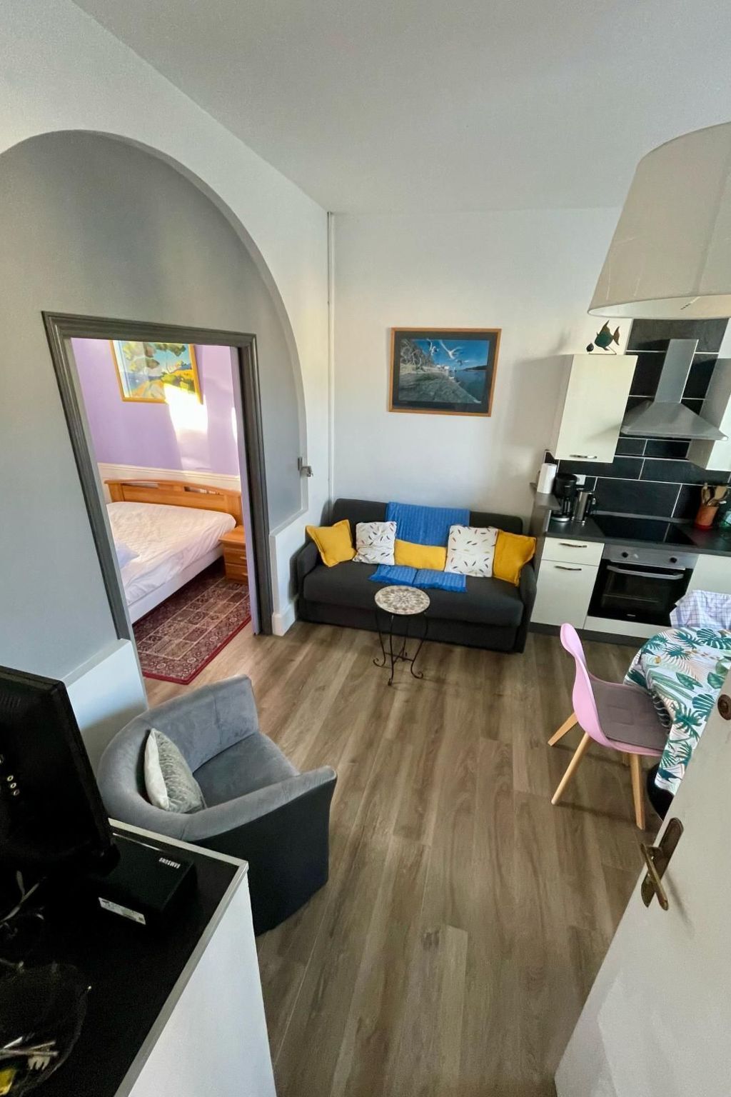 Appartement 32 m² à 50 m de la plage du Sillon - Photo 3