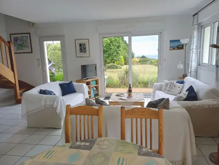 Komforthaus mit Traumgarten und Meerblick, Maison 6 personnes à Plouha - Photo 2