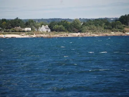 Villa moderne 4 chambres face à la plage à Concarneau : photo 55