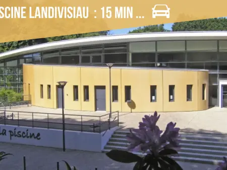 Maison 7 chambres avec piscine chauffée à Plouescat : photo 55