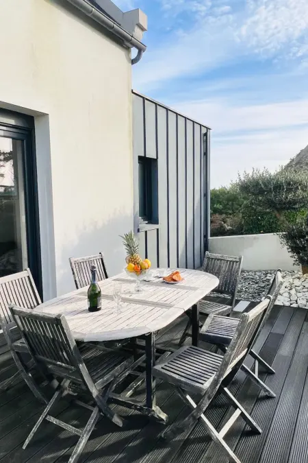Villa Tante Alice – Maison vue mer avec ascenseur à Goulven : photo 41
