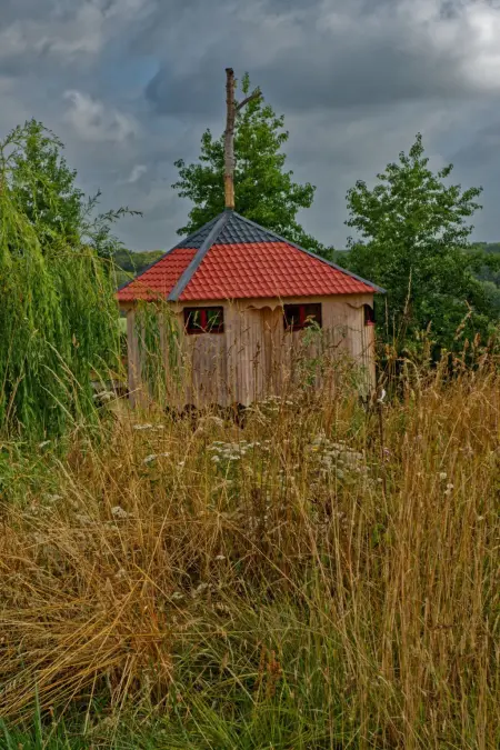 Maison écologique au Pouldu, 2 ch., terrasse sur toit : photo 9