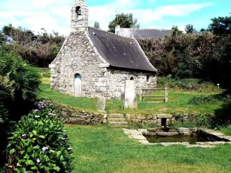 Küstennahes, bretonisches Ferienhaus mit Kamin, Maison 9 personnes à Plouguerneau - Photo 27