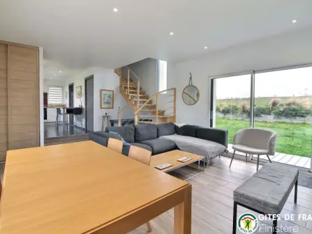 Maison sur la dune à Santec, accès direct plage : photo 12