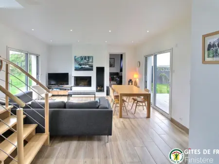 Maison sur la dune à Santec, accès direct plage : photo 13