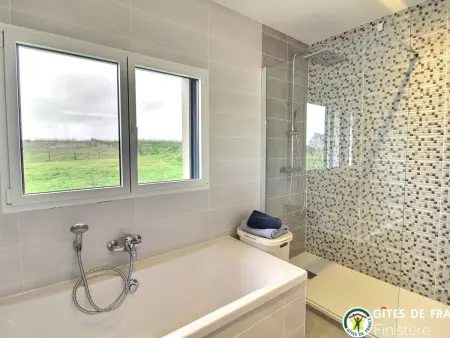 Maison sur la dune à Santec, accès direct plage : photo 30