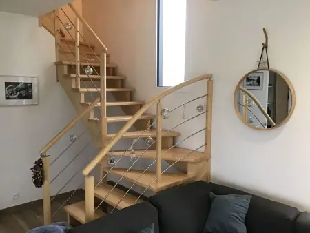 Maison sur la dune à Santec, accès direct plage : photo 35