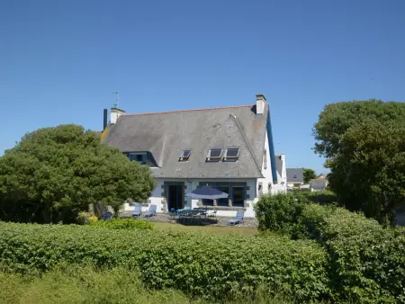 Location maison à Guilvinec, Men Meur mit Blick auf das Wasser