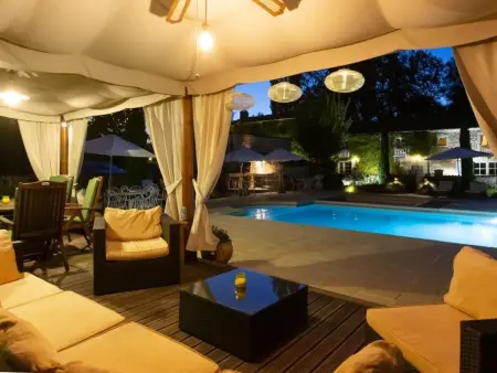 Le Petit Moulin - Demeure 24 pers, 2 piscines chauffées : photo 9