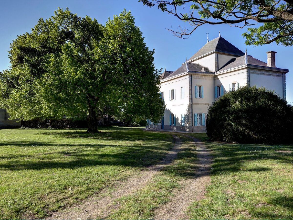 Le Clos Castaing, château sur la Dordogne avec piscine débordement - Photo 26
