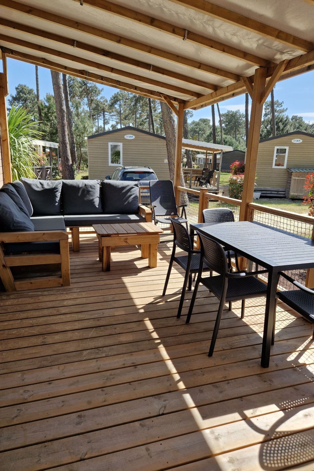 Mobil-home 6 pers. Camping 5* Montalivet, terrasse couverte - Photo 13
