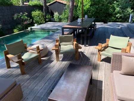 Villa Aintzira : maison 10 pers., piscine chauffée à Seignosse : photo 11