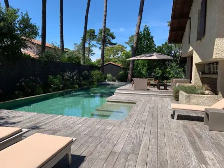 Villa Aintzira : maison 10 pers., piscine chauffée à Seignosse : photo 12