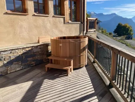 Chalet luxe 6 chambres, accès direct aux pistes à Villard Reculas : photo 26