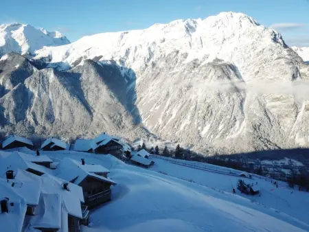 Chalet luxe 6 chambres, accès direct aux pistes à Villard Reculas : photo 32