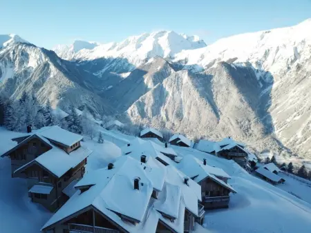Chalet luxe 6 chambres, accès direct aux pistes à Villard Reculas : photo 33