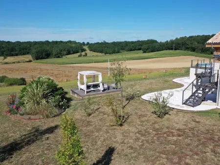 Rêverie en Périgord – Lodge spa et piscine à Eymet : photo 25