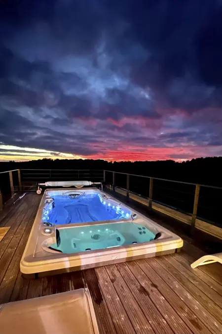 Rêverie en Périgord – Lodge spa et piscine à Eymet : photo 30
