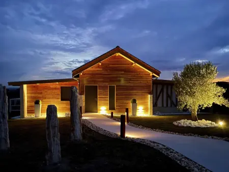 Rêverie en Périgord – Lodge spa et piscine à Eymet : photo 31