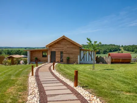 L'Orée du Bois – Lodge avec spa et piscine : photo 24